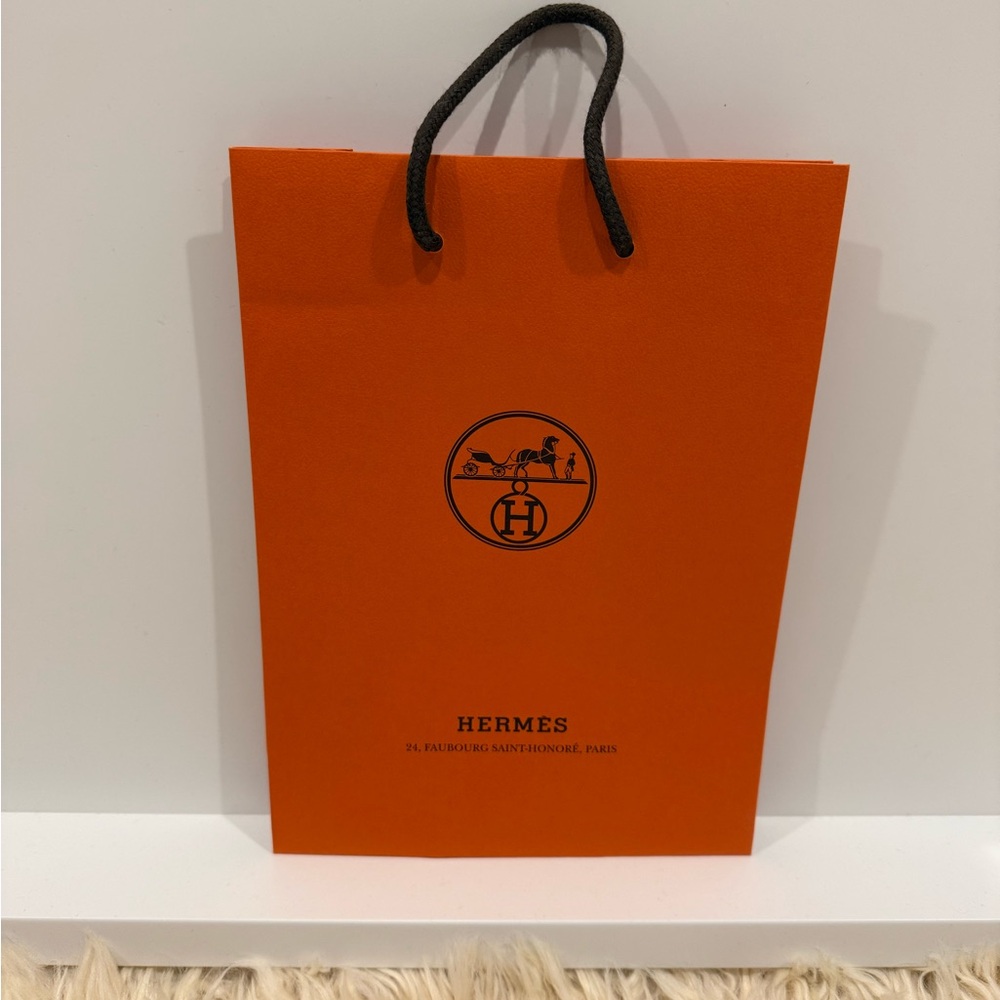 Hermes Shopping / Gift Bag, Size Small